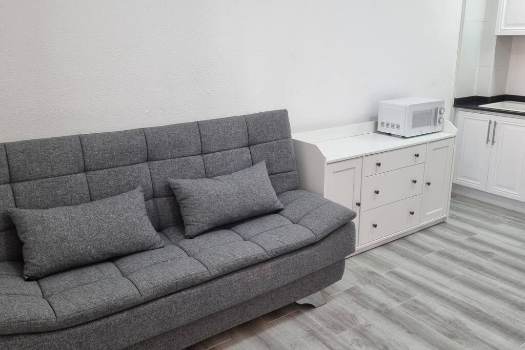 Coqueto Apartamento En La Playa Daimus Bagian luar foto