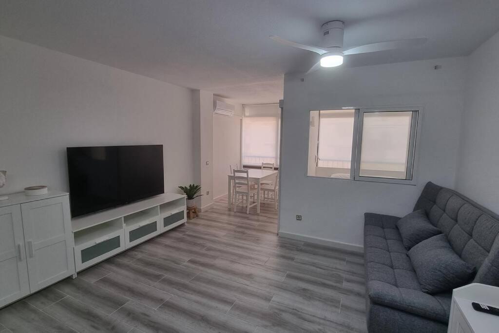 Coqueto Apartamento En La Playa Daimus Bagian luar foto