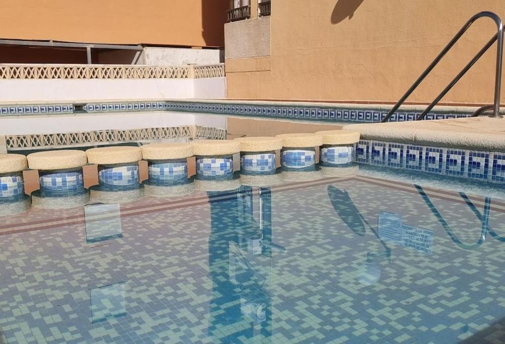 Coqueto Apartamento En La Playa Daimus Bagian luar foto